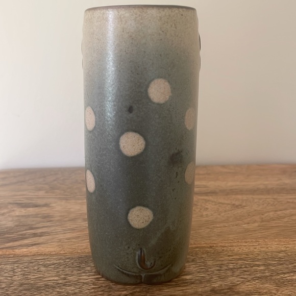 🤎VTG hippopotamus Pottery Tumbler - Picture 4 of 8